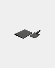 Promotional recycled PU travel set Swiss Peak - Black