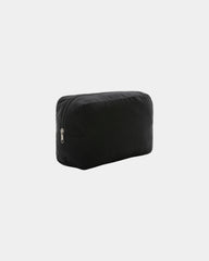 Promotional recycled toile travel pouch - Black