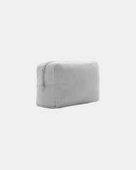 Promotional recycled toile travel pouch - Grey