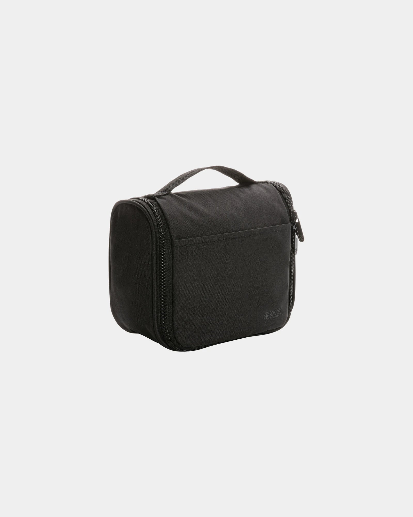 Promotional recycled toiletry bag Lohan - Black