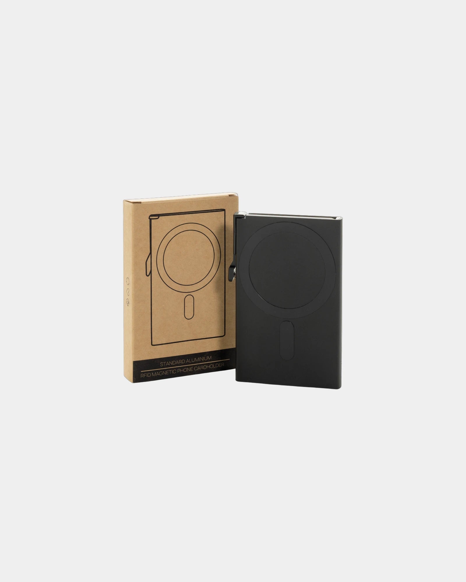 Promotional aluminum magnetic card holder - 2