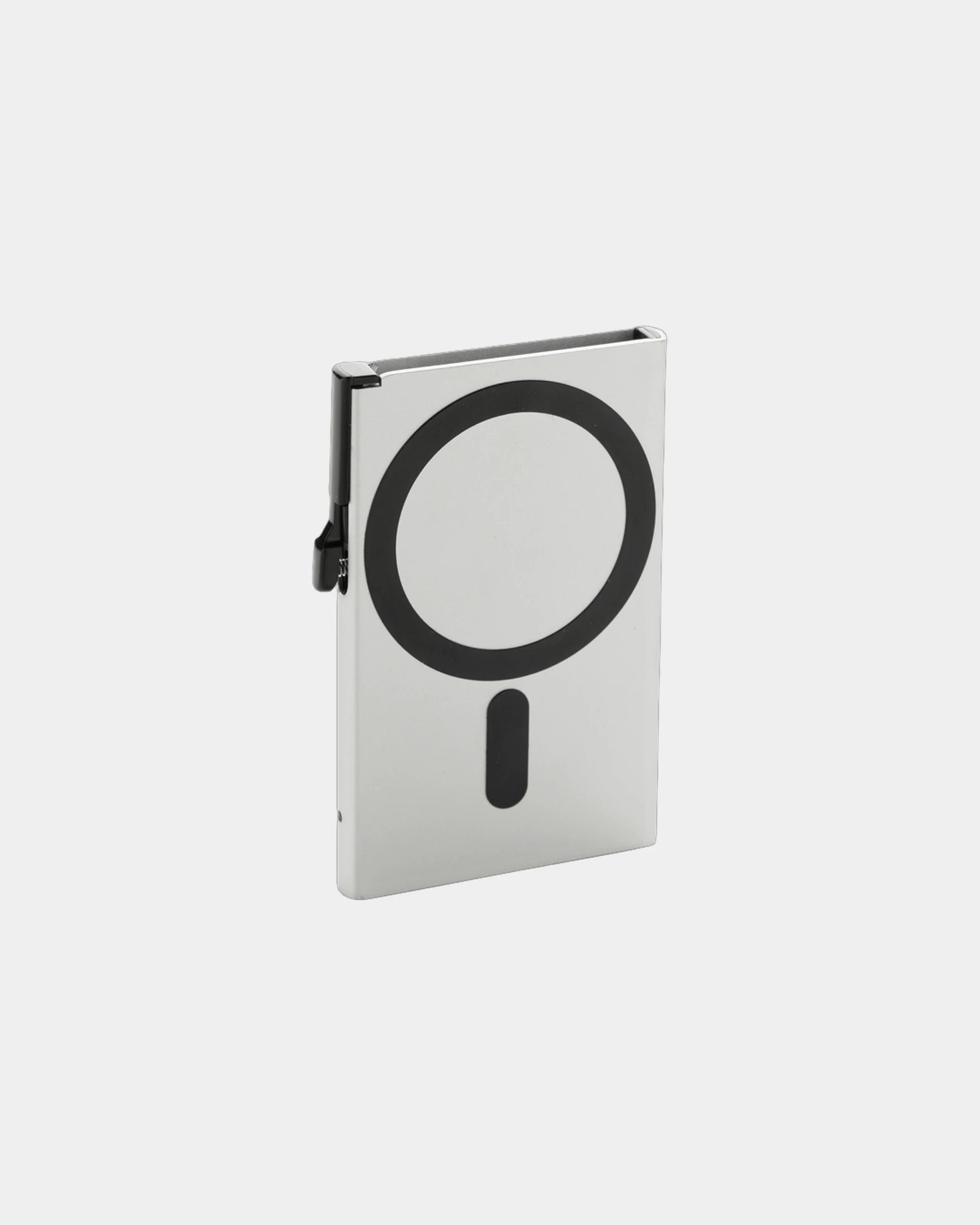 Promotional aluminum magnetic card holder - Silver