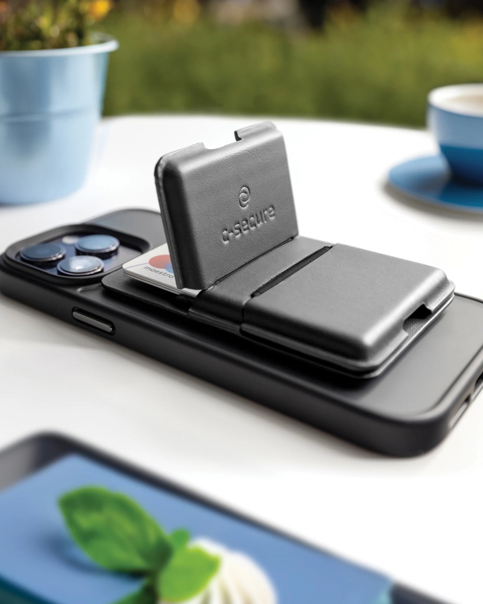 Promotional PU phone wallet C-Secure - 9