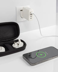 Promotional recycled plastic travel charger - 6
