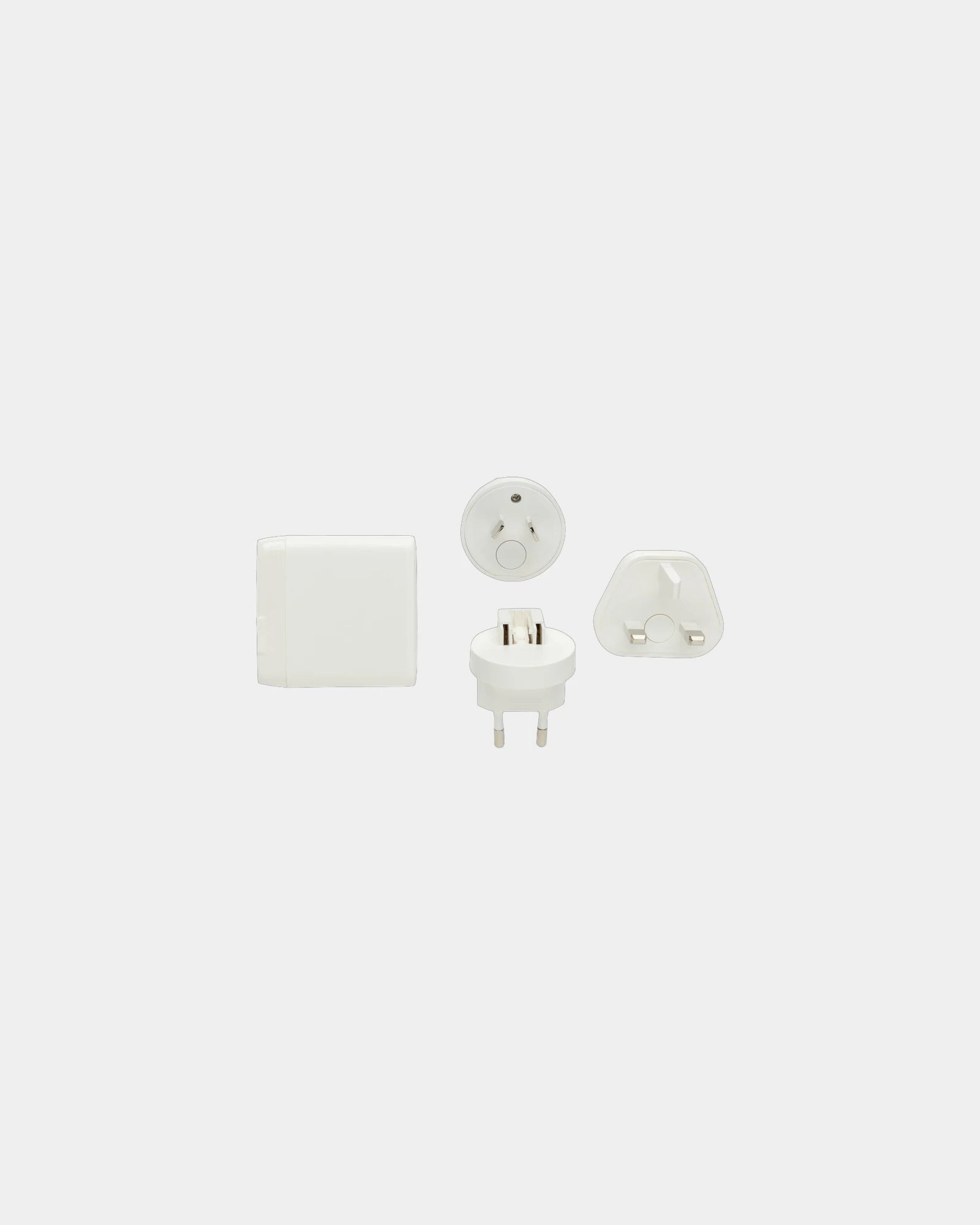 Promotional recycled plastic travel charger - 1