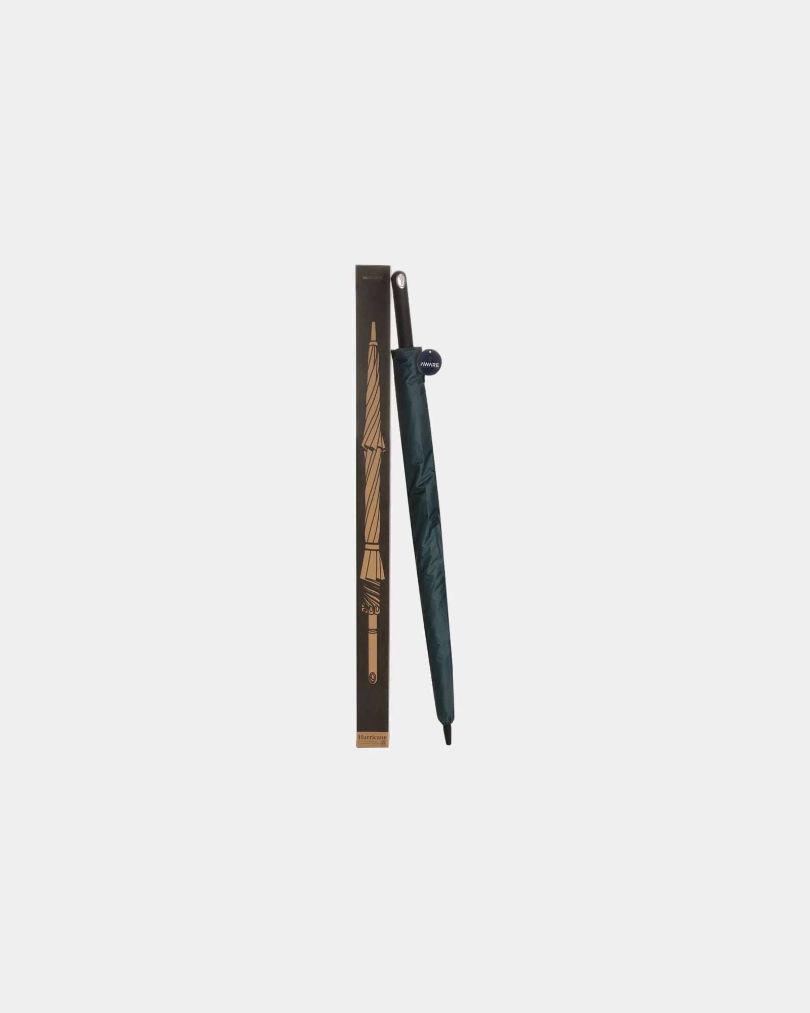 Promotional waterproof 27" Aware™ Hurricane umbrella - 11