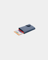 Promotional aluminum RFID card holder - Blue