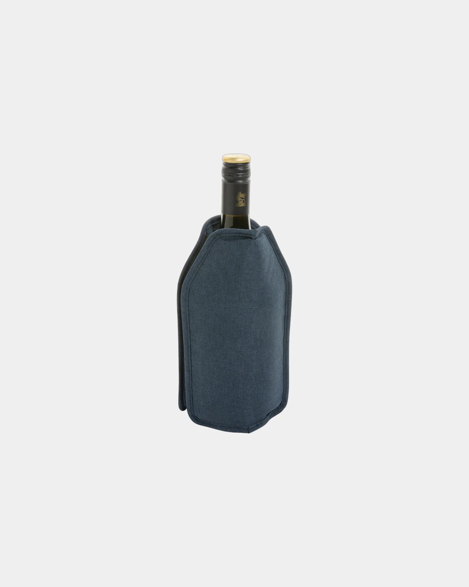 Promotional rPET wine cooler for standard bottles - Navy