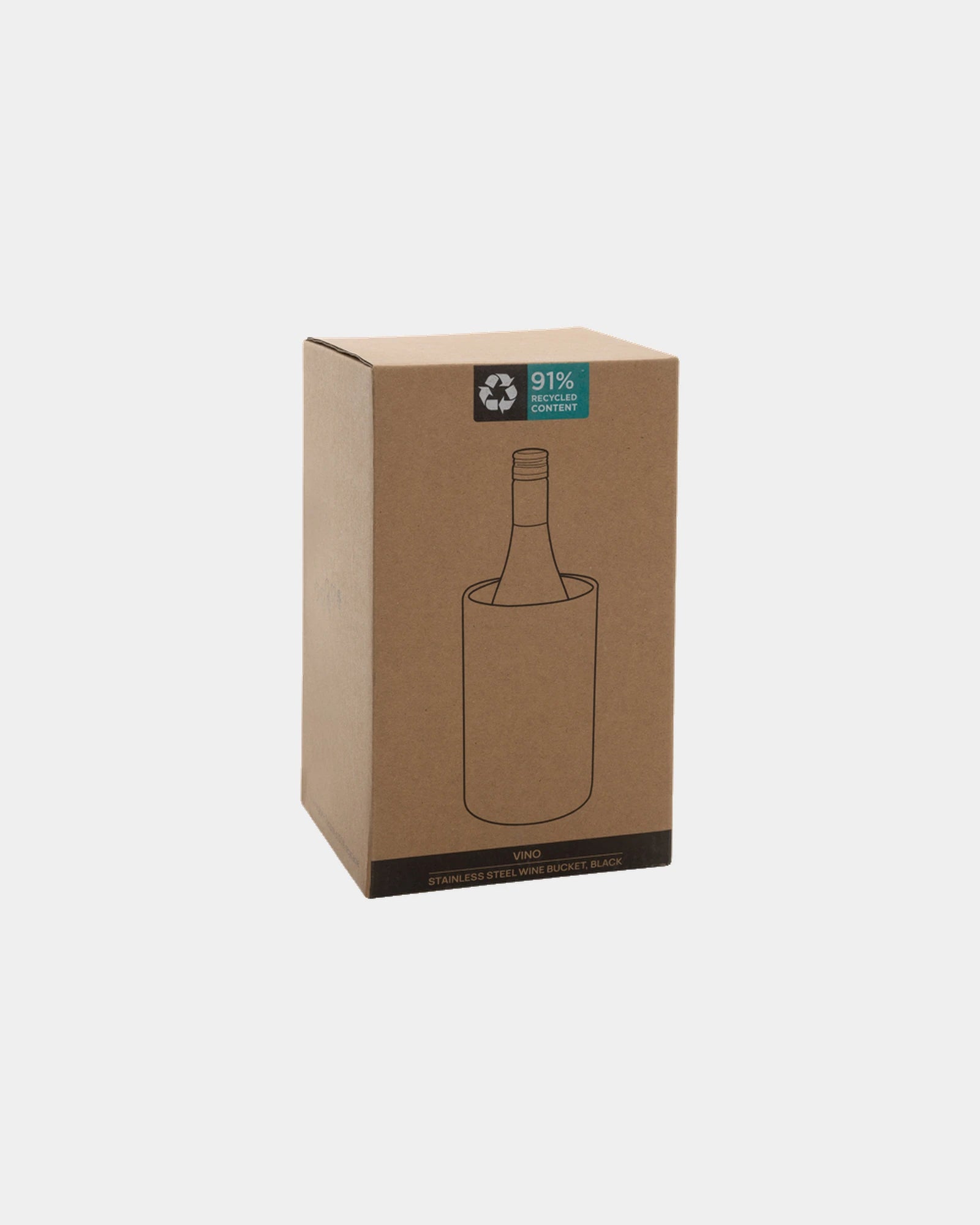Promotional recycled stainless steel wine bucket