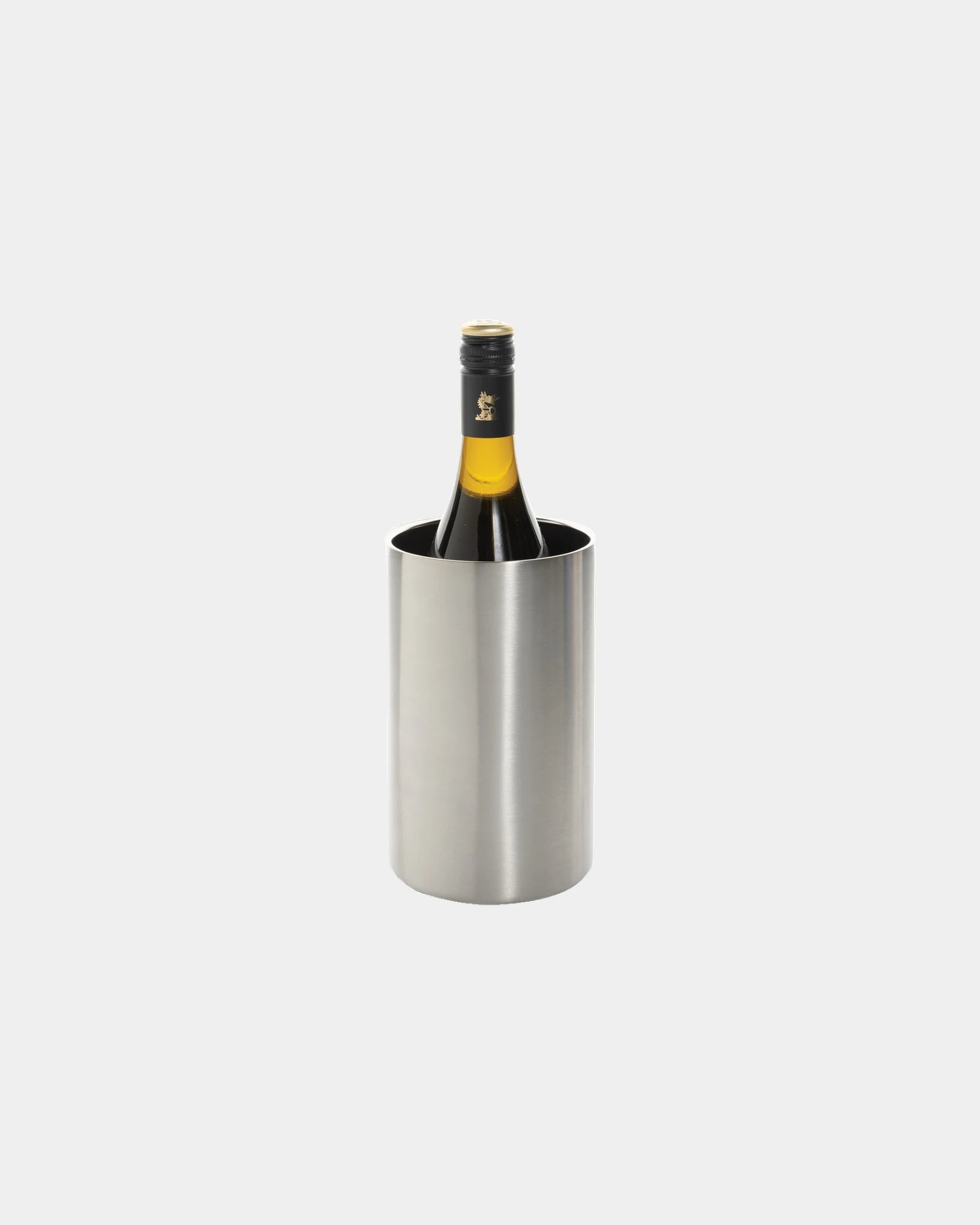 Promotional recycled stainless steel wine bucket - Silver