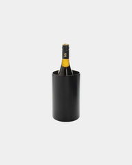 Promotional recycled stainless steel wine bucket - Black