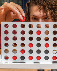 Promotional wooden Connect Four game - 5