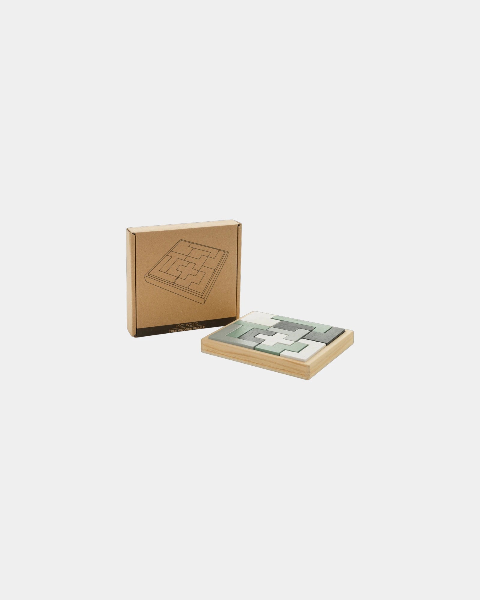 Promotional eco-friendly wooden puzzle - 3