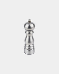 Moulin à poivre inox Peugeot Paris Chef 18 cm à personnaliser - Inox