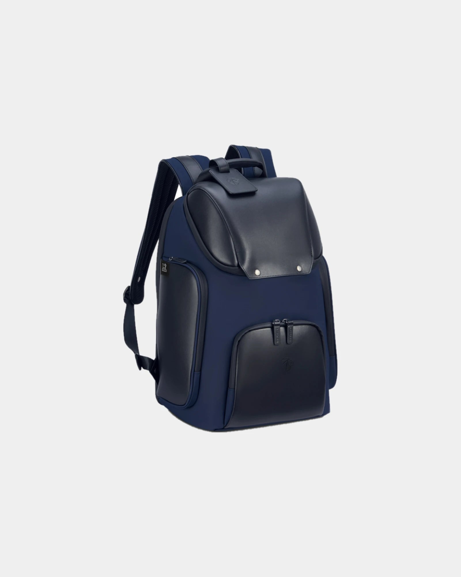 Custom recycled polyester backpack Peugeot Voyages 46 cm - Navy
