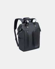 Custom recycled polyester backpack Peugeot Voyages 46 cm - Black