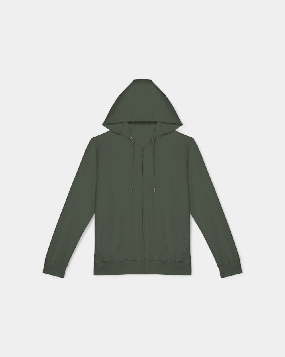 Customizable Zip-Up Hoodie Made in Europe