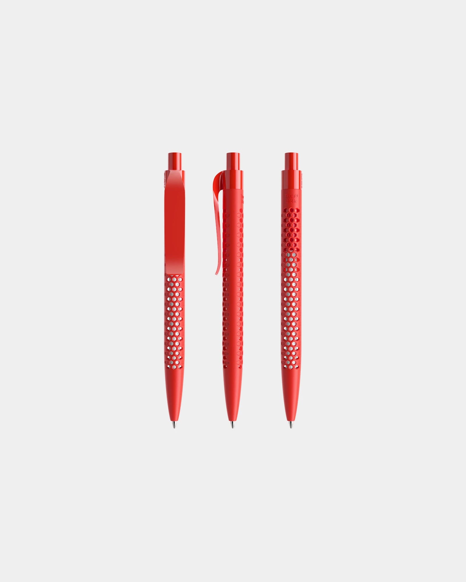Custom eco-friendly writing instrument Prodir QS40 - Chili Red