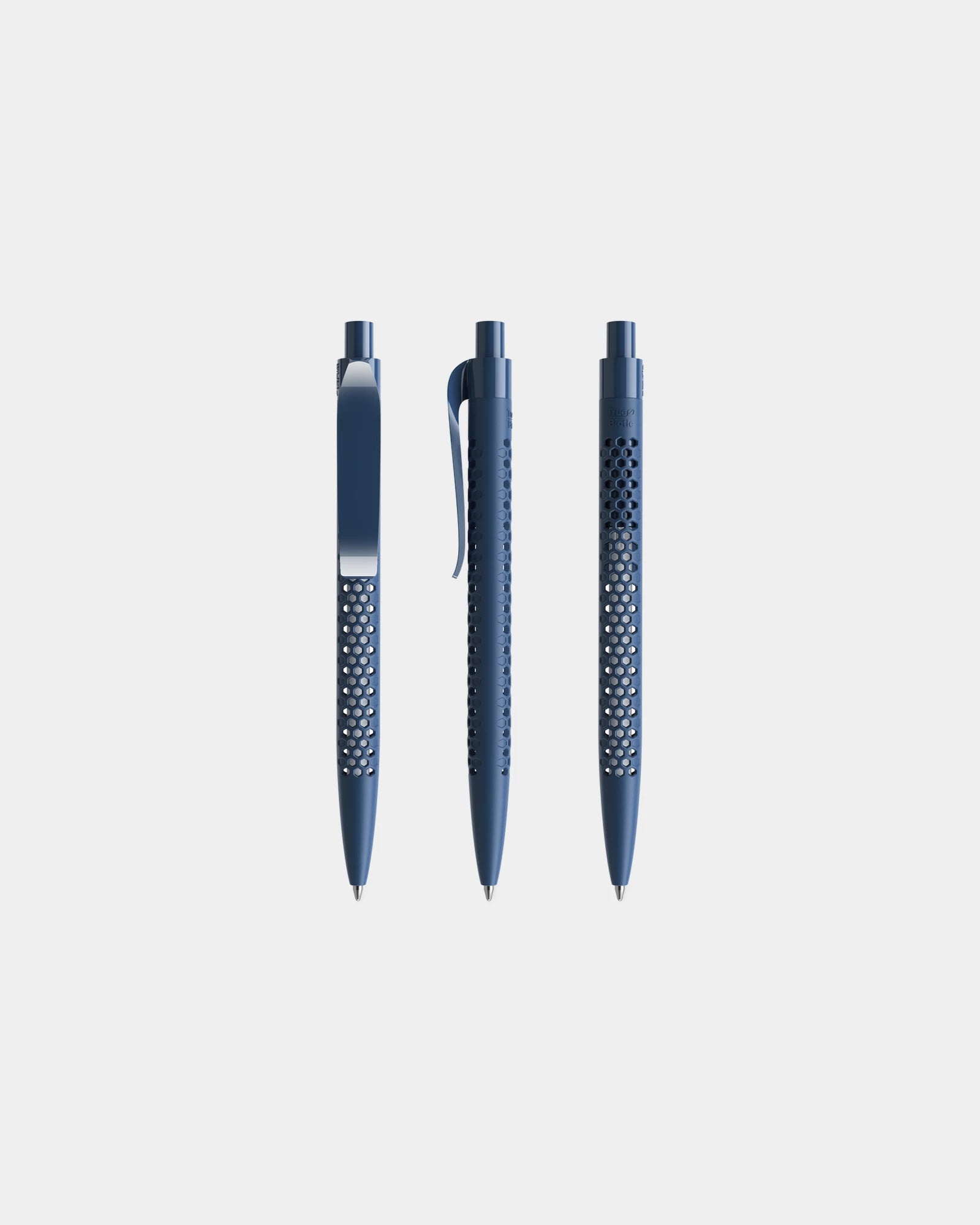 Custom eco-friendly writing instrument Prodir QS40 - Blue Sea