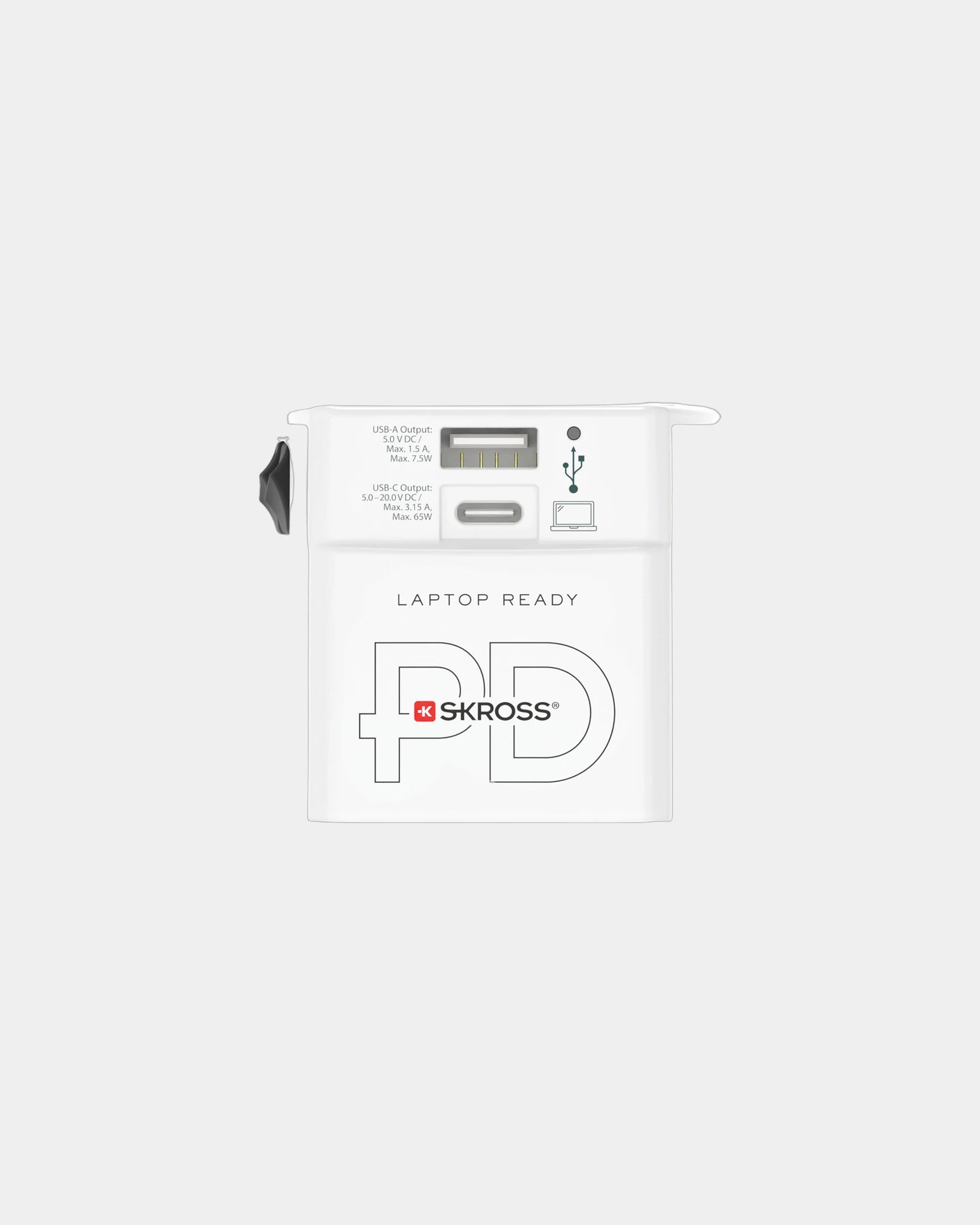Custom 65W PD travel adapter Skross MUV - 2
