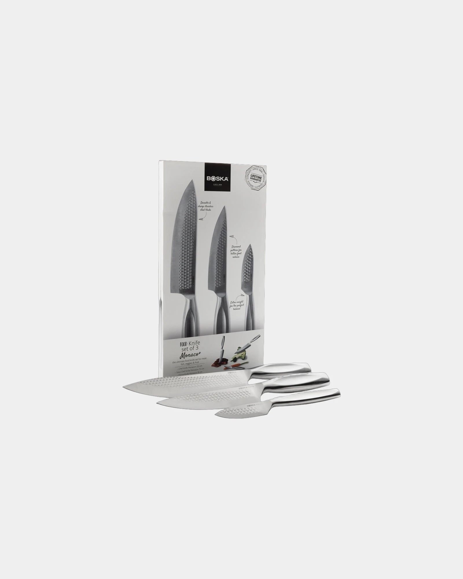 Custom stainless steel kitchen knife set Boska Monaco+ - 1