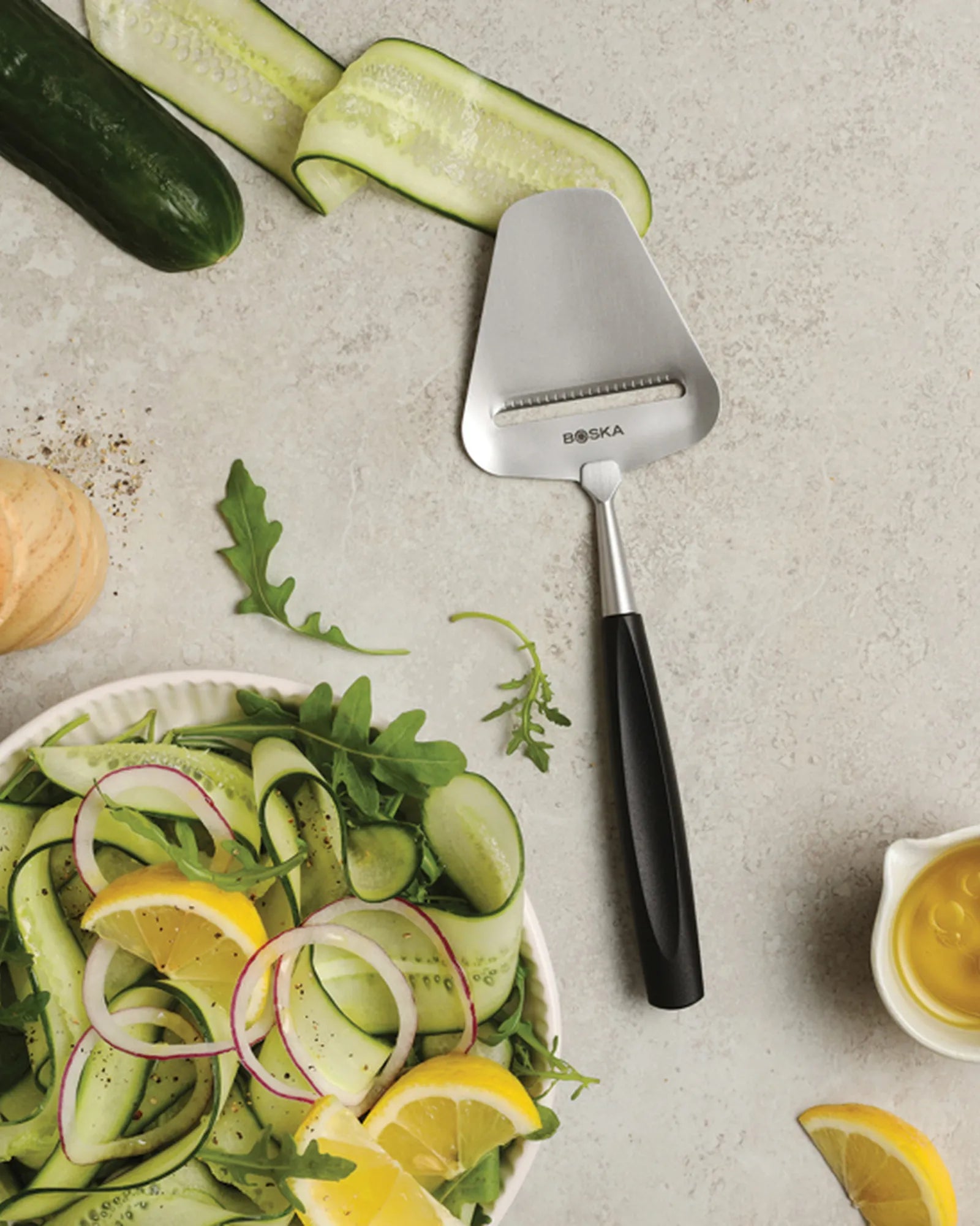 Custom stainless steel cheese slicer Boska Milano+ - 4