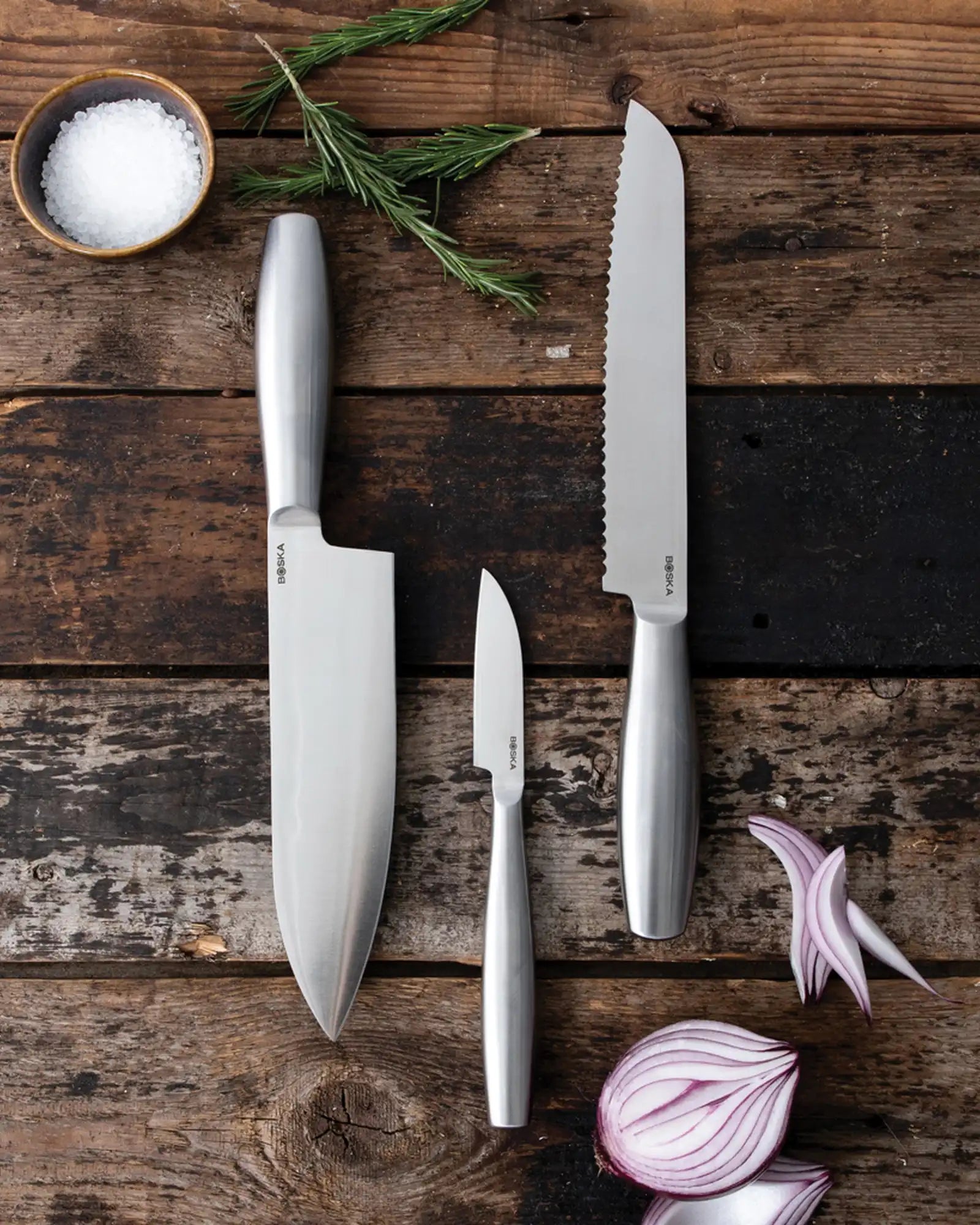 Custom stainless steel kitchen knife set Boska Copenhagen - 7