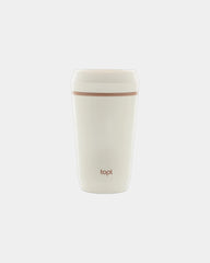 Custom recycled plastic 354ml mug - White