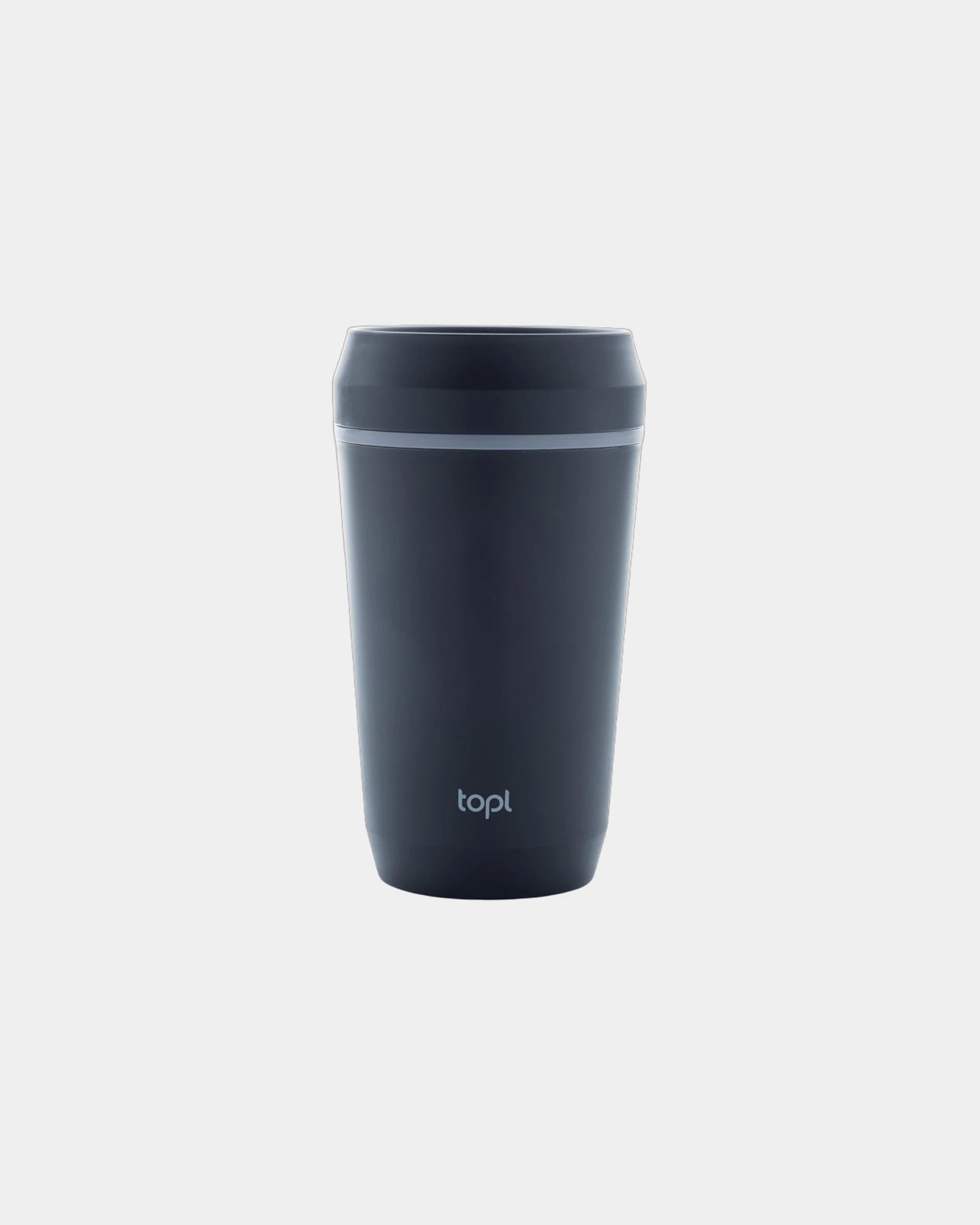 Custom recycled plastic 354ml mug - Navy