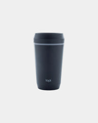 Custom recycled plastic 354ml mug - Navy