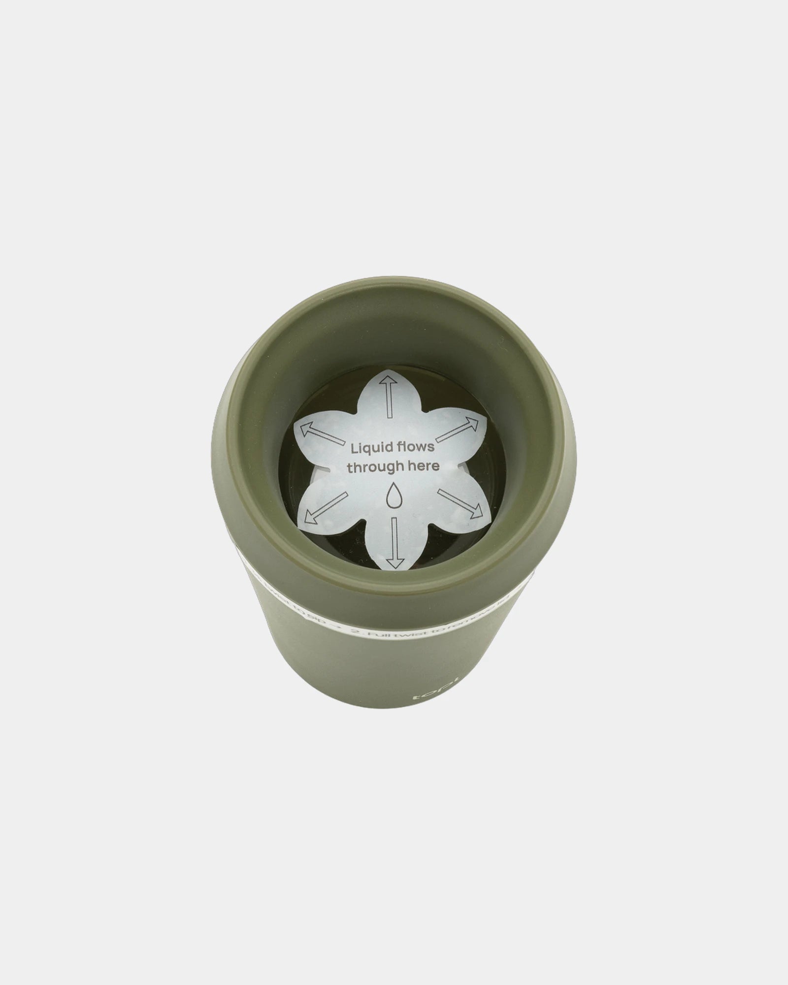 Custom recycled plastic 354ml mug - 9