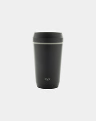 Custom recycled plastic 354ml mug - Grey