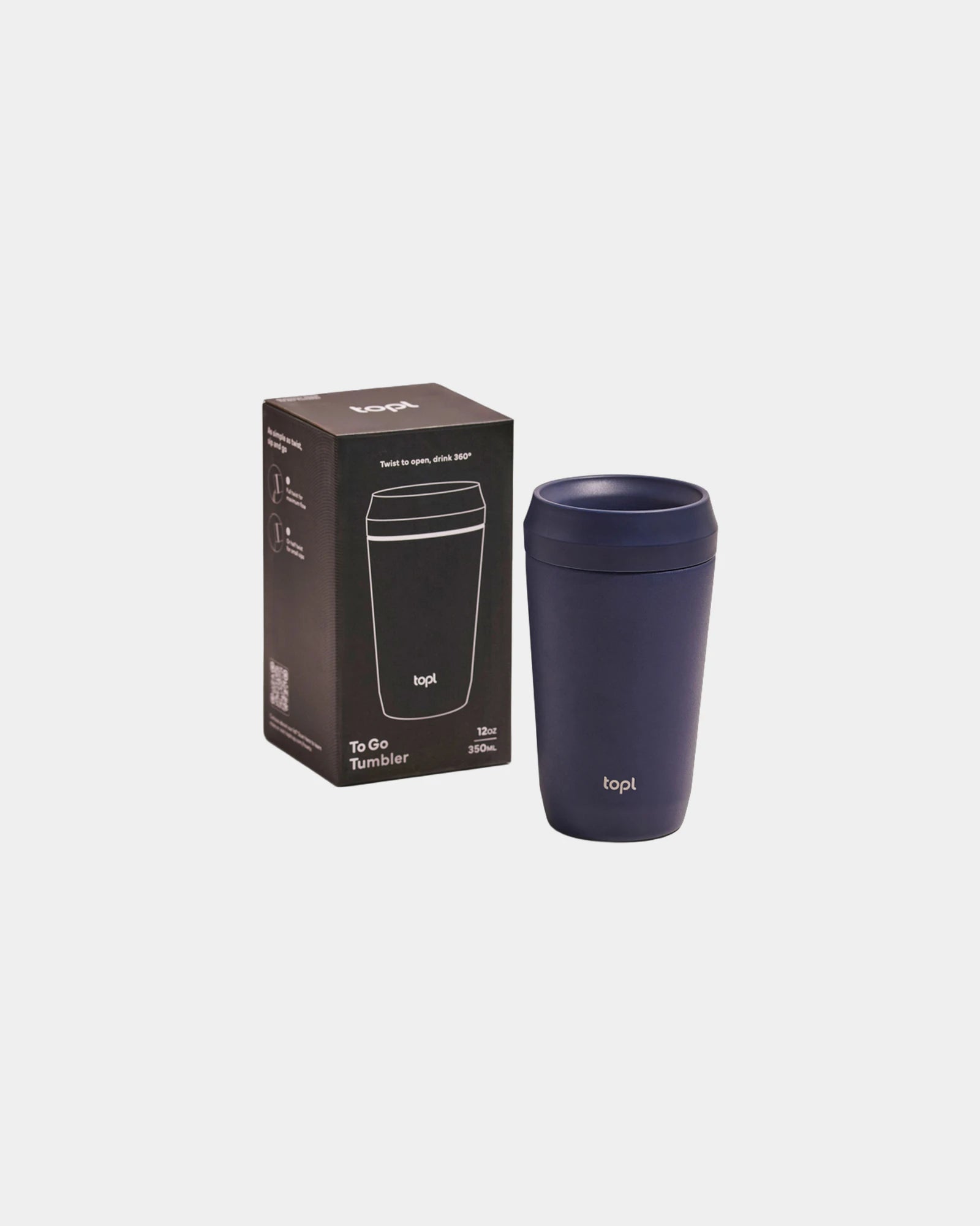 Promotional recycled stainless steel mug 354ml - 6