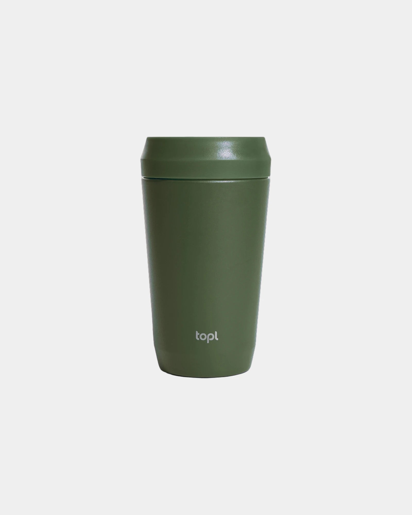 Promotional recycled stainless steel mug 354ml - Green
