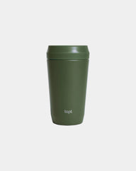 Promotional recycled stainless steel mug 354ml - Green