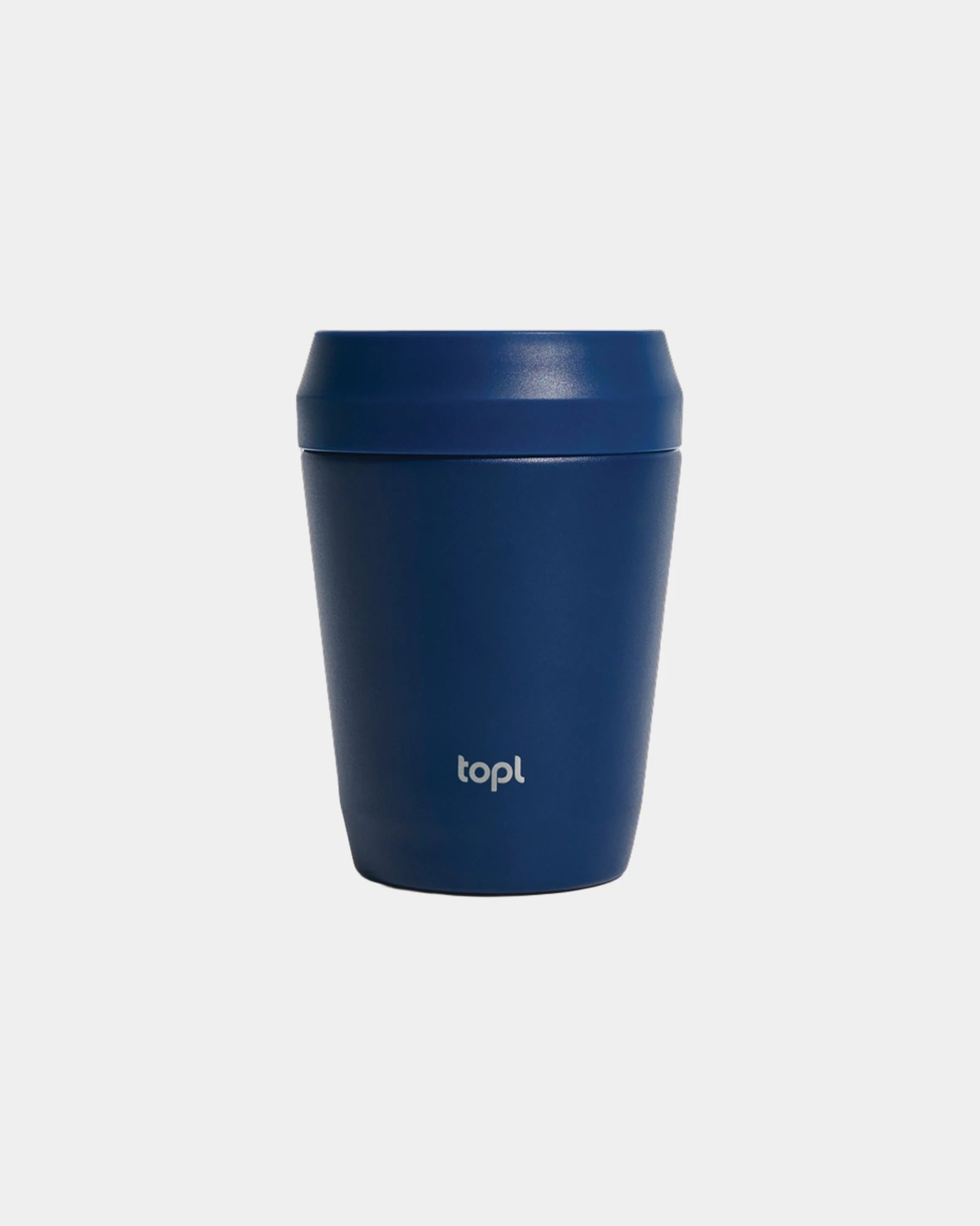Custom recycled stainless steel mug 235ml Topl - Navy