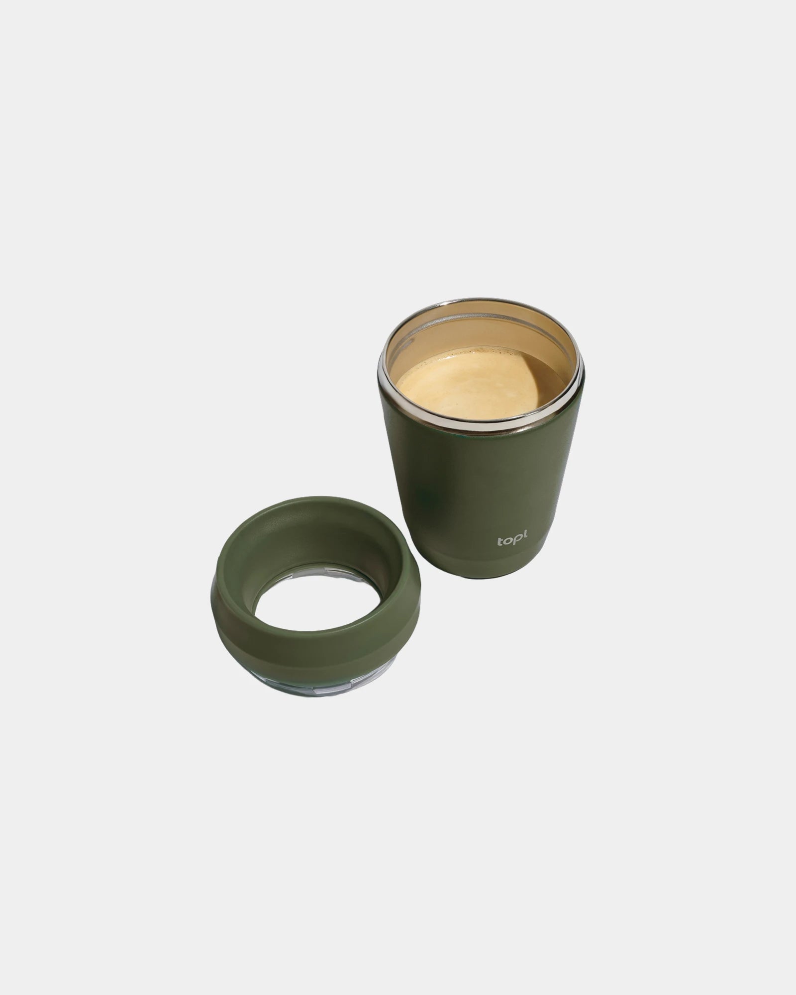 Custom recycled stainless steel mug 235ml Topl - 12