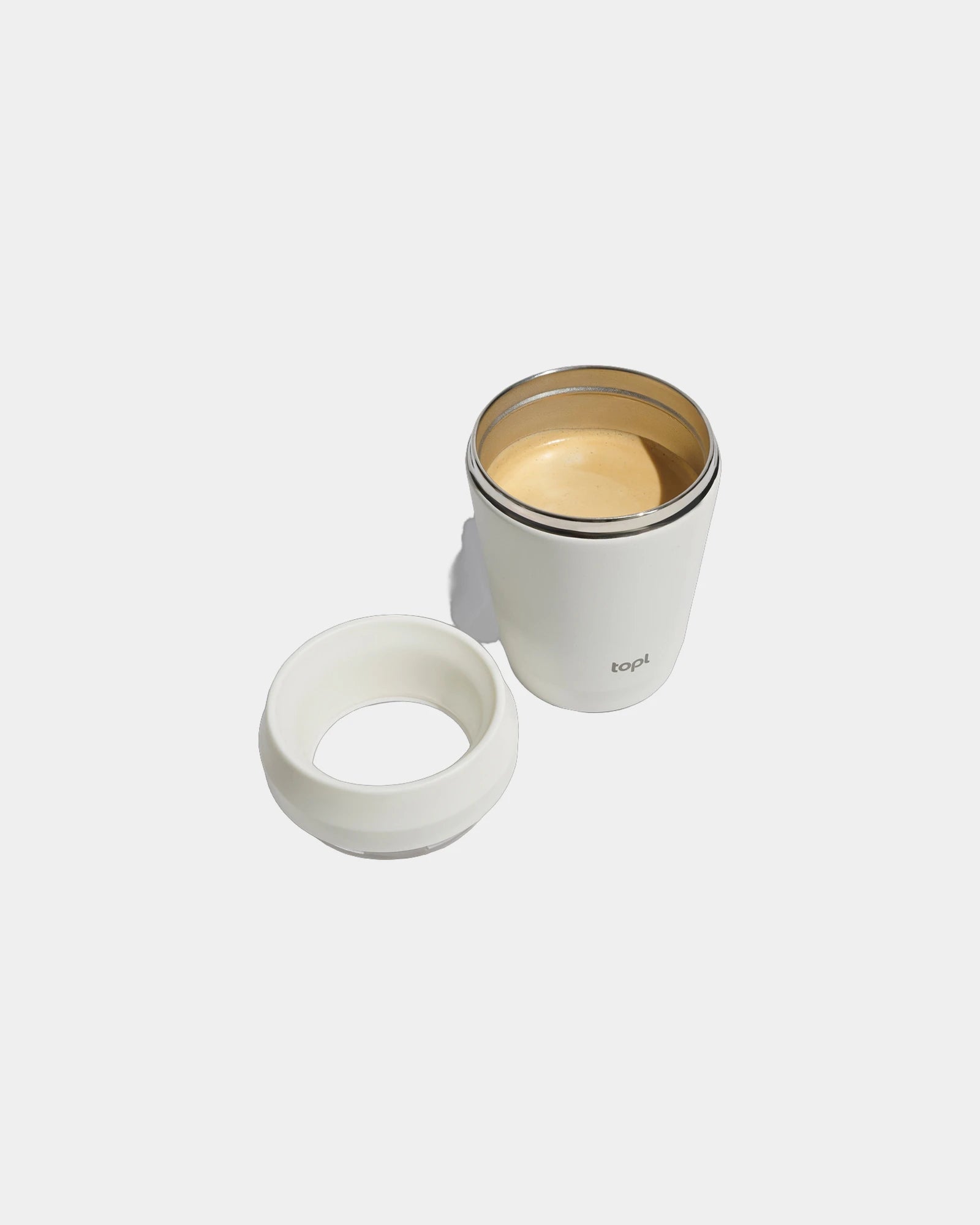 Custom recycled stainless steel mug 235ml Topl - 18