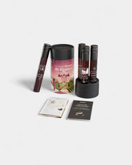 Tasting set 4 customizable wine bottles