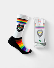 Eco-friendly customizable sports socks