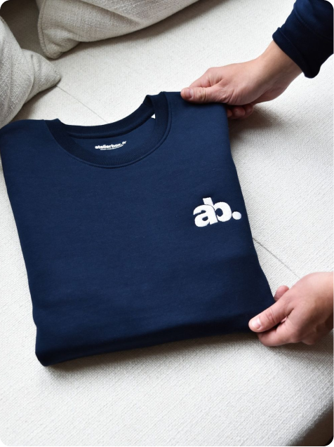 Custom Atelier Box sweatshirt