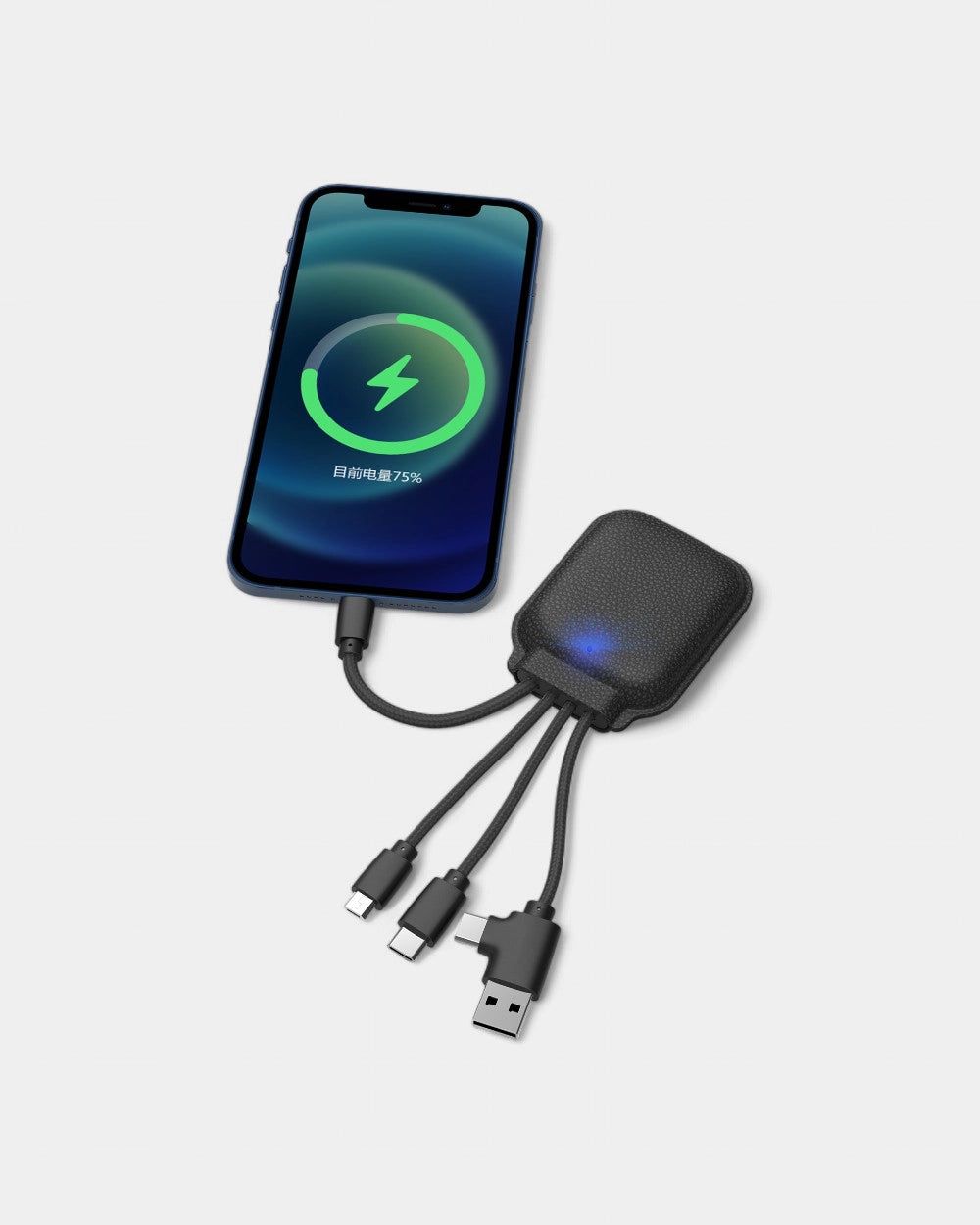 Customizable Xoopar Power Bank in Recycled Leather
