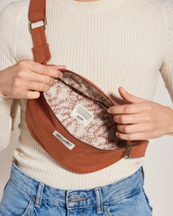 Custom organic cotton fanny pack Hindbag Valentine - 17