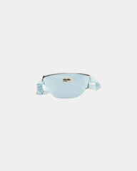 Custom organic cotton fanny pack Hindbag Valentine - Azure