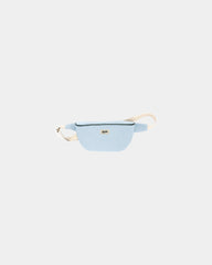 Custom organic cotton fanny pack Hindbag Antoine - Azure