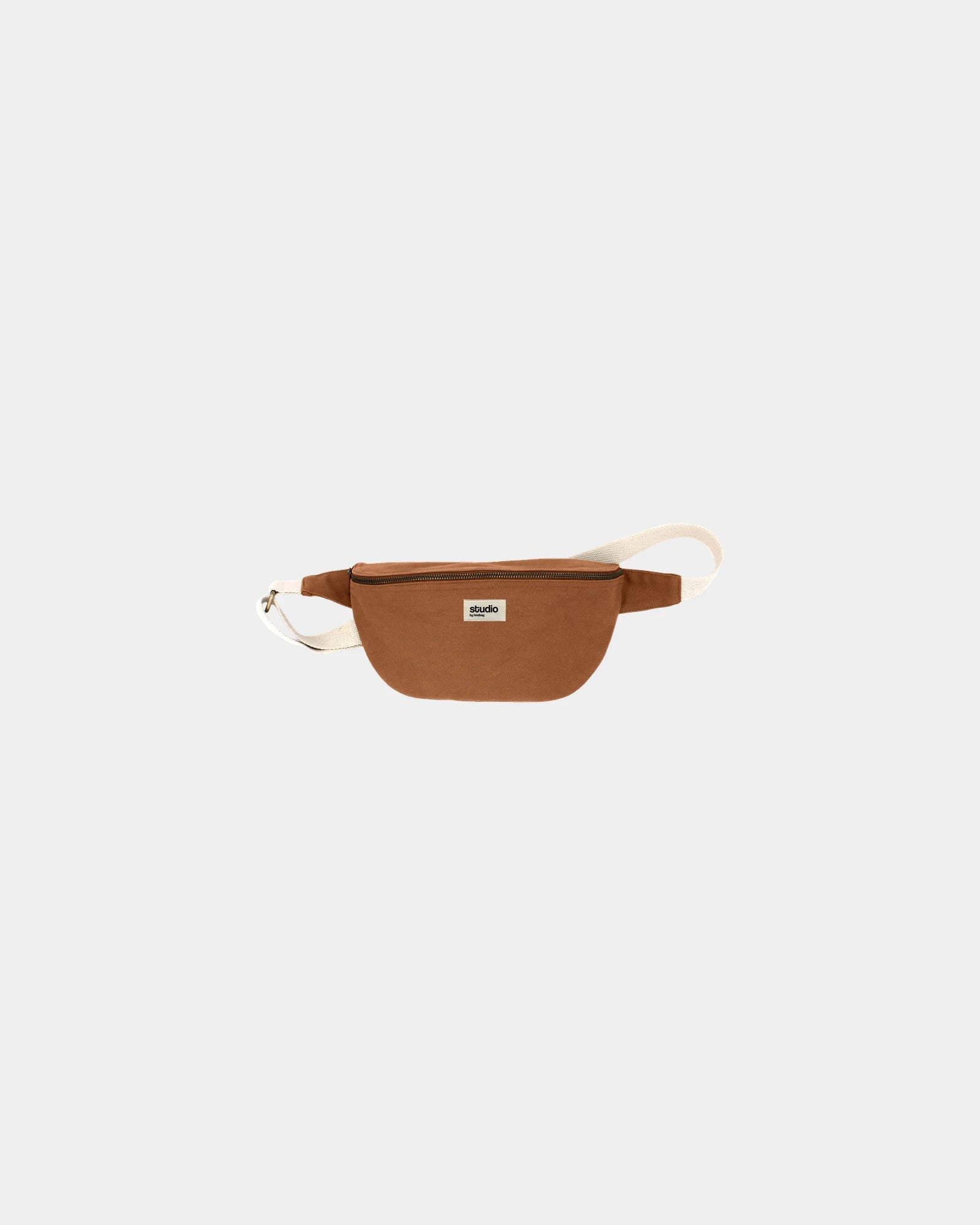 Custom organic cotton fanny pack Hindbag Antoine - Copper