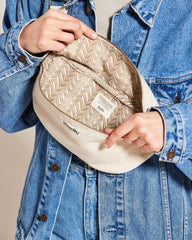 Custom organic cotton fanny pack Hindbag Antoine