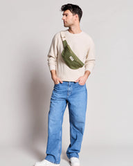 Custom organic cotton fanny pack Hindbag Antoine