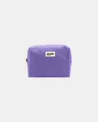 Custom organic cotton pouch Hindbag Estelle M - Lavender