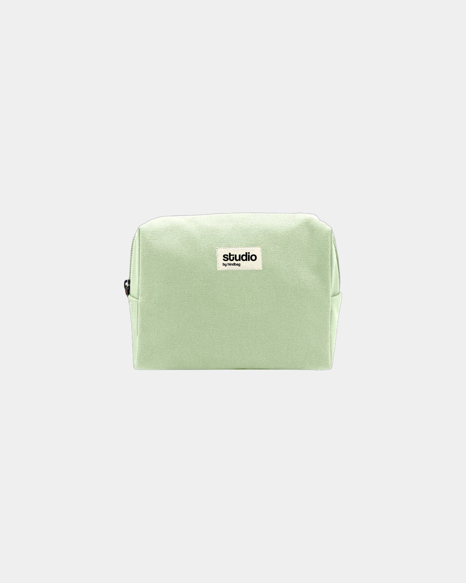 Custom organic cotton pouch Hindbag Estelle M - Mint
